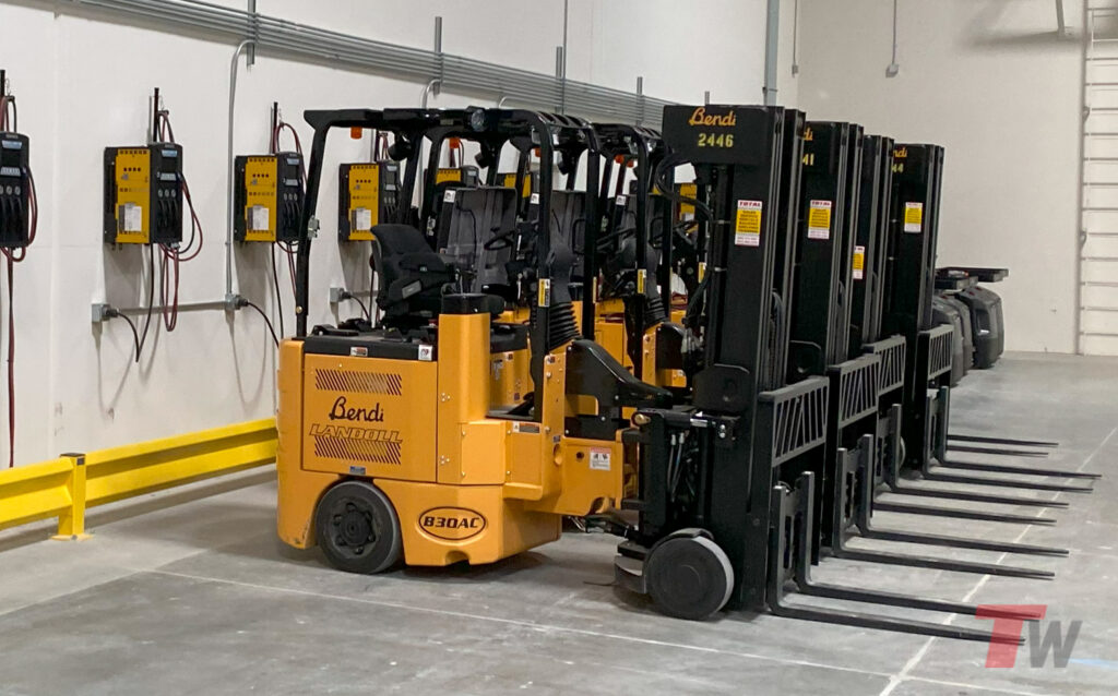 Planning Forklift Charging Infrastructure: Station, Space & Safety