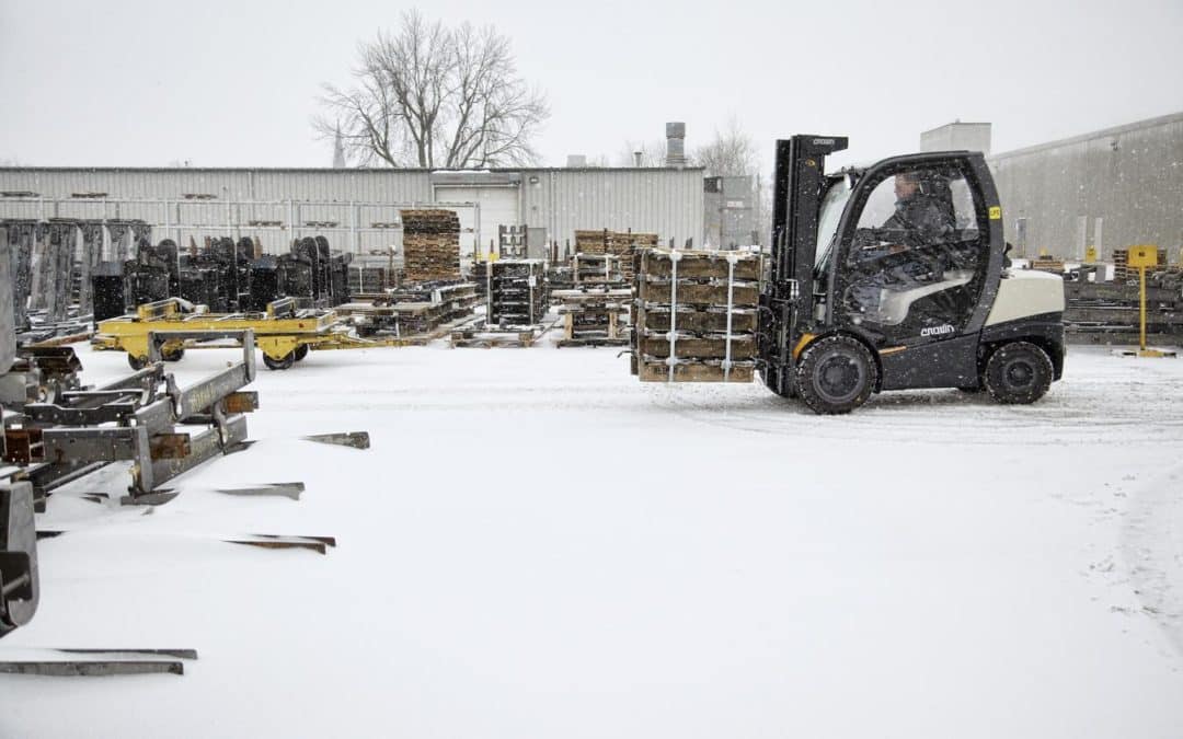 Forklifts in Cold Weather: How to Protect Your Forklift in Winter